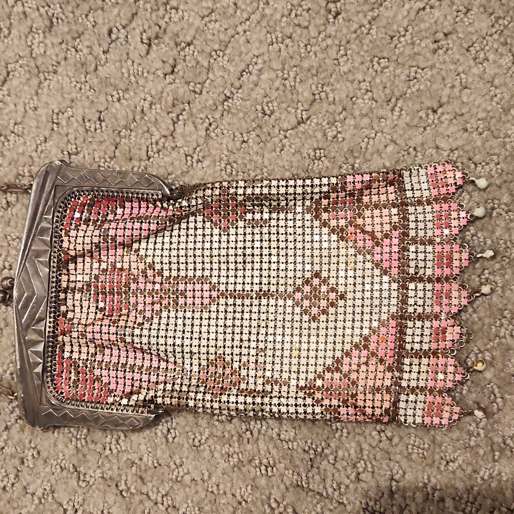 Vintage 1920s Whiting & Davis Mesh Flapper Purse - - Picture 8 of 9
